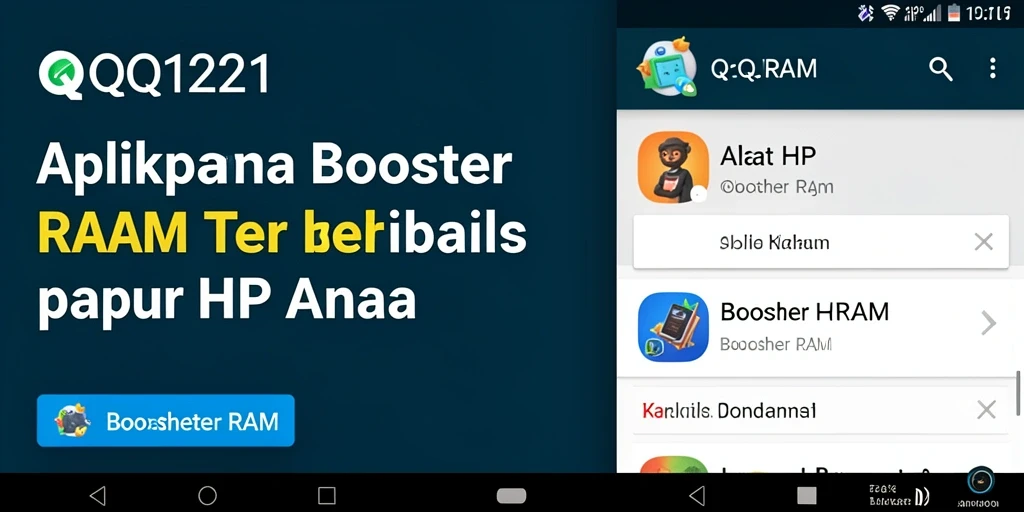 Tampilan antarmuka aplikasi QQ1221 yang sederhana dan fungsional.