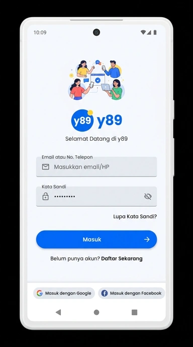 Masuk ke akun y89 Anda dengan mudah dan cepat